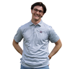 Columbia Bear Head Rose Men's Gray Polo