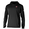 Columbia Bear Head Men's Black Long Sleeve Hoodie