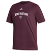 Adidas Bear Nation Bear Head Maroon Tee