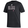 Adidas Mo State Bears Black Tee