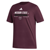 Adidas Missouri State Bears Bear Head Maroon Tee