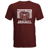 Camp David Missouri State Bear Head University Springfield Mo Maroon Tee