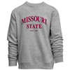 Camp David Missouri State Est. 1905 Ladies Gray Crewneck