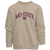 Camp David Mo State Bear Head Oat Ladies Crewneck