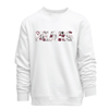 Camp David Bears Missouri State Pride Patches Ladies White Crewneck