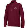 Gear Bear Head Mo State Bears Ladies Maroon Quarter Zip