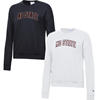 Champion Embroidered Mo State Ladies Crewneck