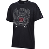 Champion Mo State Seal Bears Ladies Black Oversized Tee