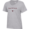 Champion Missouri State University Bears Ladies Gray Short Sleeve Tee