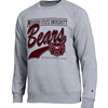 Champion Missouri State University Bears Bear Head Established 1905 Gray Crewneck