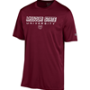 Champion Missouri State University Bear Head Men's Maroon Athletic Tee