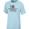 Comfort Wash Bears Bear Head Missouri State University Springfield Mo Est. 1905 Pocket Blue Tee