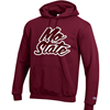 Champion Mo State Patch Maroon Hoodie