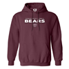 CI Sport Missouri State University Bears Bear Head Maroon Hoodie