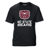 CI Sport Bear Head Mo State Bears Black Tee