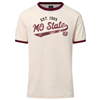 MV Sport Est. 1905 Mo State Bears Cream Ringer Tee
