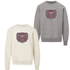 MV Sport Bear Head Chenille Patch Crewneck