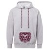MV Sport Bear Head Gray Hoodie