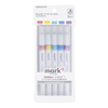 Kokuyo Mark+ 5 Piece Two Tone Color Markers