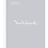 Miquelrius Gray Hardcover Spiral Notebook