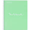 Miquerlius Mint Hardcover Spiral Notebook