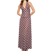 Mesh Halter Maxi Dress