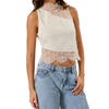 Sleeveless Lace Top