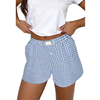 Gingham Plaid Boxer Shorts