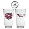 Nordic Missouri State Bear Head Mo State Glass