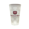 Nordic Bear Head Missouri State University Frosted Pint Glass