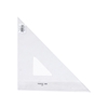 PLASTIC TRIANGLE, 45�/90�, 10 INCH @ ART CONNECTION