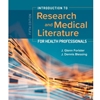 ALT FORMAT: INTRO TO RESEARCH AND MEDICAL LITERATURE