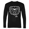 C2 Sport Bear Head Mo State Black Athletic Long Sleeve