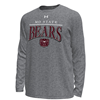Under Armour Mo State Bears Bear Head Gray Long Sleeve