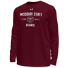 Under Armour Missouri State Bear Head Bears Men's Maroon Long Sleeve