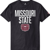 League Missouri State Bear Head Black Tee