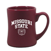 Nordic Missouri State Bear Head Maroon Mug