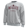 Under Armour Bear Head Mo State Bears Gray Crewneck