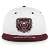 The Game Bear Head Mo State Maroon and White Cap