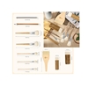 POTTERY GLAZE BRUSHES 10PC SET @ ART CONNECTION