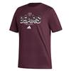 Adidas Bear Head Est. 1905 Bears Mo State Maroon Tee