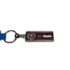 MCM Bear Head Mo State Silver Key Chain