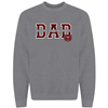 Original BearWear Dad Missouri State University Bear Head Gray Crewneck