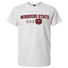 Original BearWear Missouri State Dad Bear Head Gray Tee