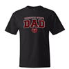 Original BearWear Missouri State Dad Bear Head Black Tee