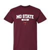 Original BearWear Mo State Dad Bear Head Maroon Tee