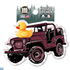 SDS Maroon Jeep with Yellow Rubber Duck Sticker