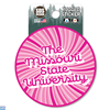 SDS The Missouri State University Pink Swirl Sticker