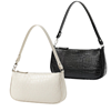 Crocodile Shoulder Clutch Bag