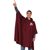 Storm Duds Mo State Maroon Adult Rain Poncho